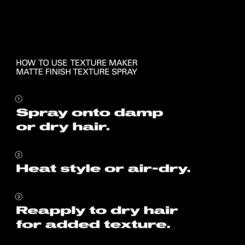 Texture Maker Matte Finish Texture Spray, 150ml