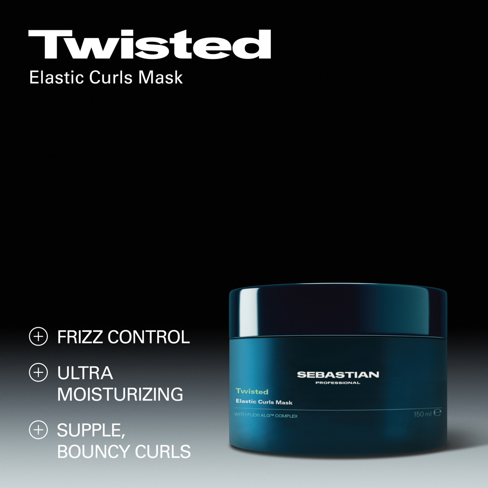 Twisted Elastic Curls Mask