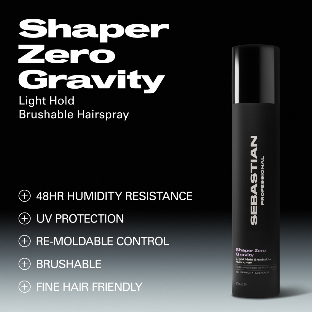 Shaper Zero Gravity Light Hold Hairspray, 300ml