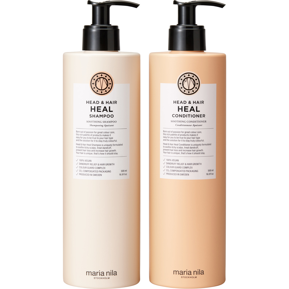 Head & Hair Heal Duo Bundle, 2x500ml