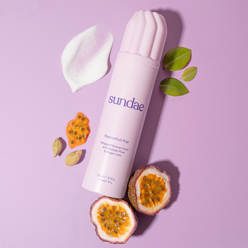 Passionfruit Pop Whipped Shower Foam, 265ml