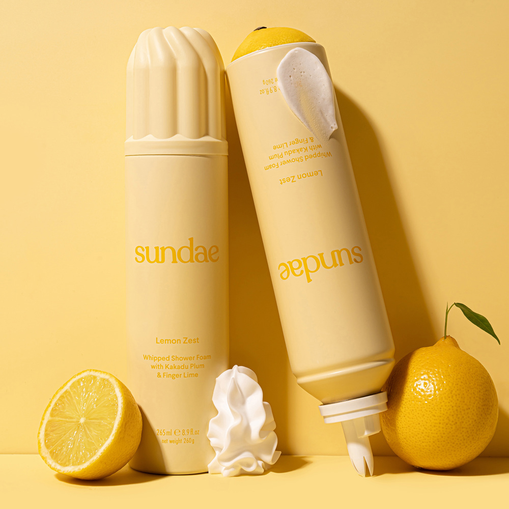 Lemon Zest Whipped Shower Foam, 265ml