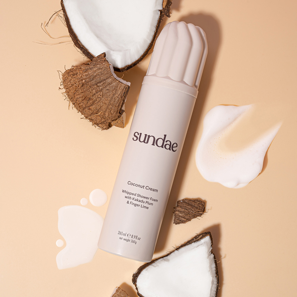 Coconut Cream Whipped Shower Foam, 265ml