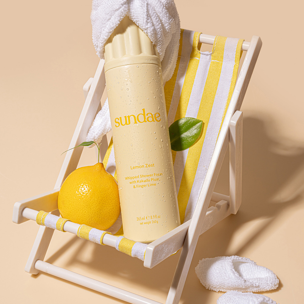 Lemon Zest Whipped Shower Foam, 265ml