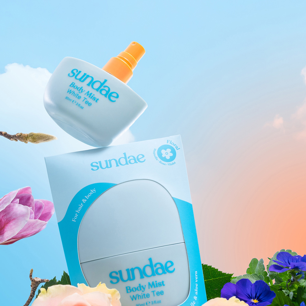 White Tee Body Mist, 90ml