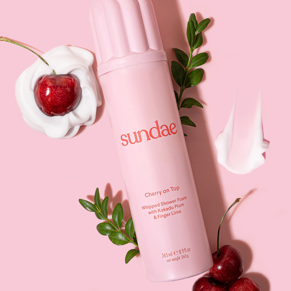 Cherry on Top Whipped Shower Foam, 265ml
