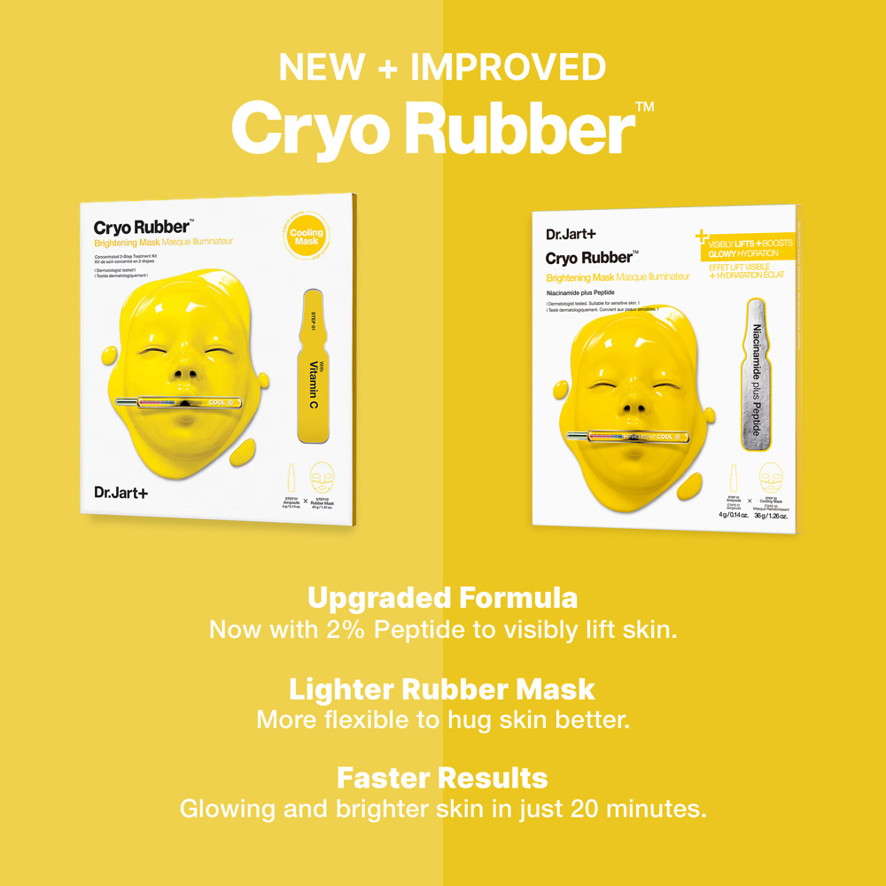 Cryo Rubber Brightening Mask, 40g