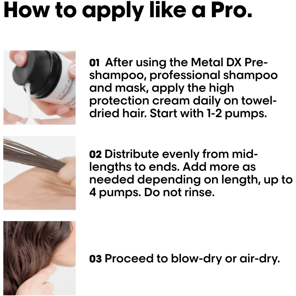 Metal DX Cream Leave-In, 100ml