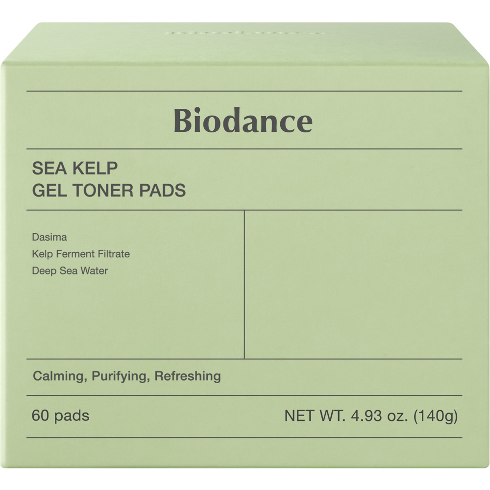 Sea Kelp Gel Toner Pads, 60 Pads