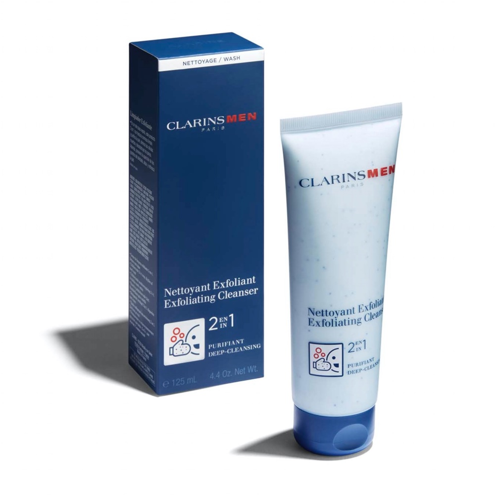 Men Wash Exfoliating Cleanser, 125ml