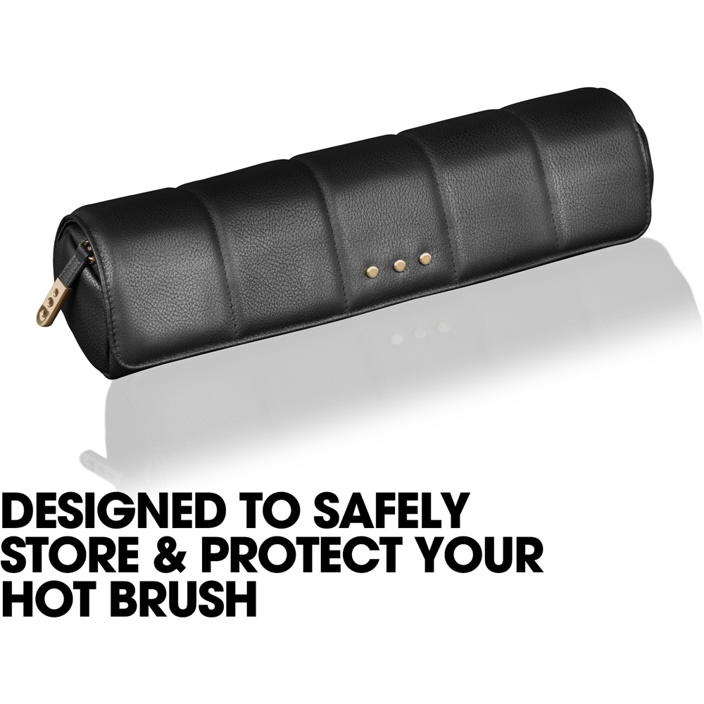 2-in-1 Heat-Resistant Hot Brush Bag & Mat