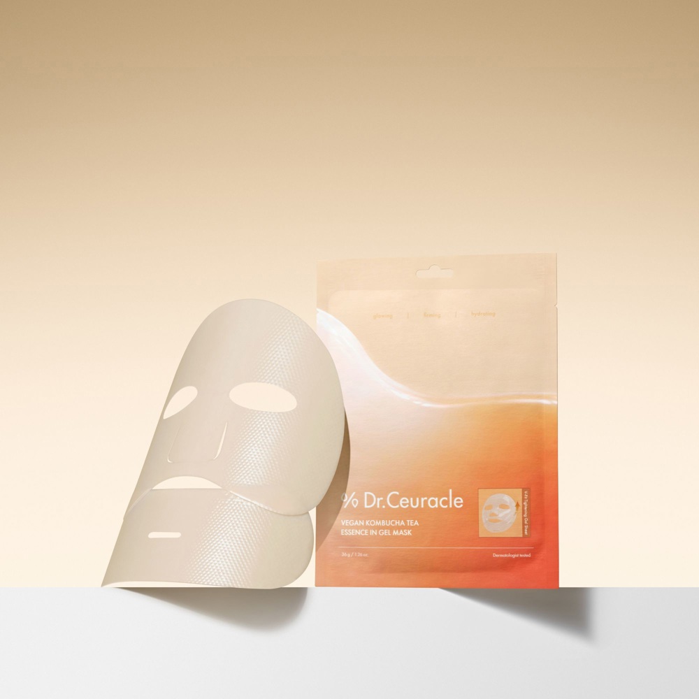 Vegan Kombucha Tea Essence in Gel Mask, 36g