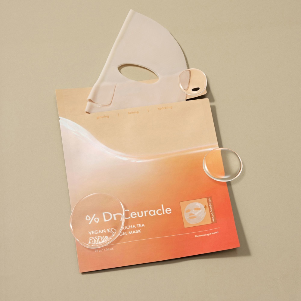 Vegan Kombucha Tea Essence in Gel Mask, 36g