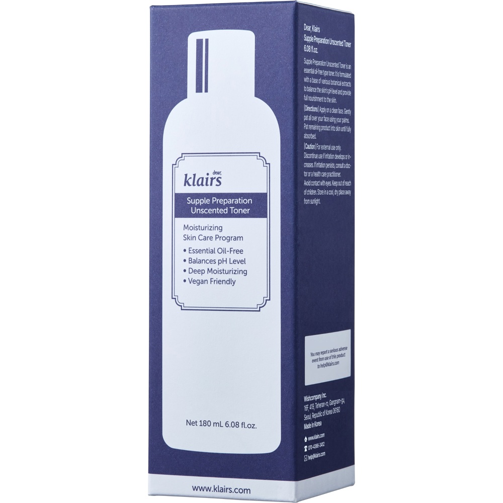 Supple Preparation Unscented Toner