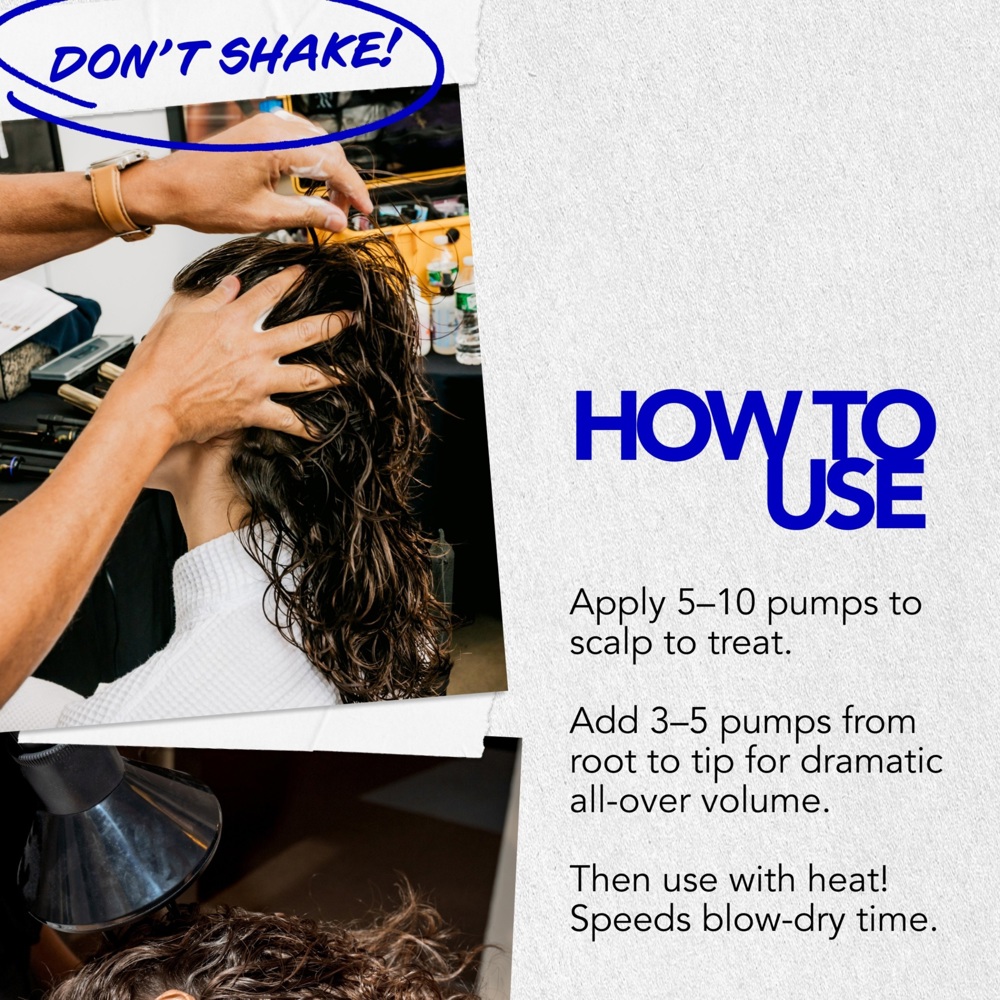 Thickening High Drama Styling Foam, 150ml