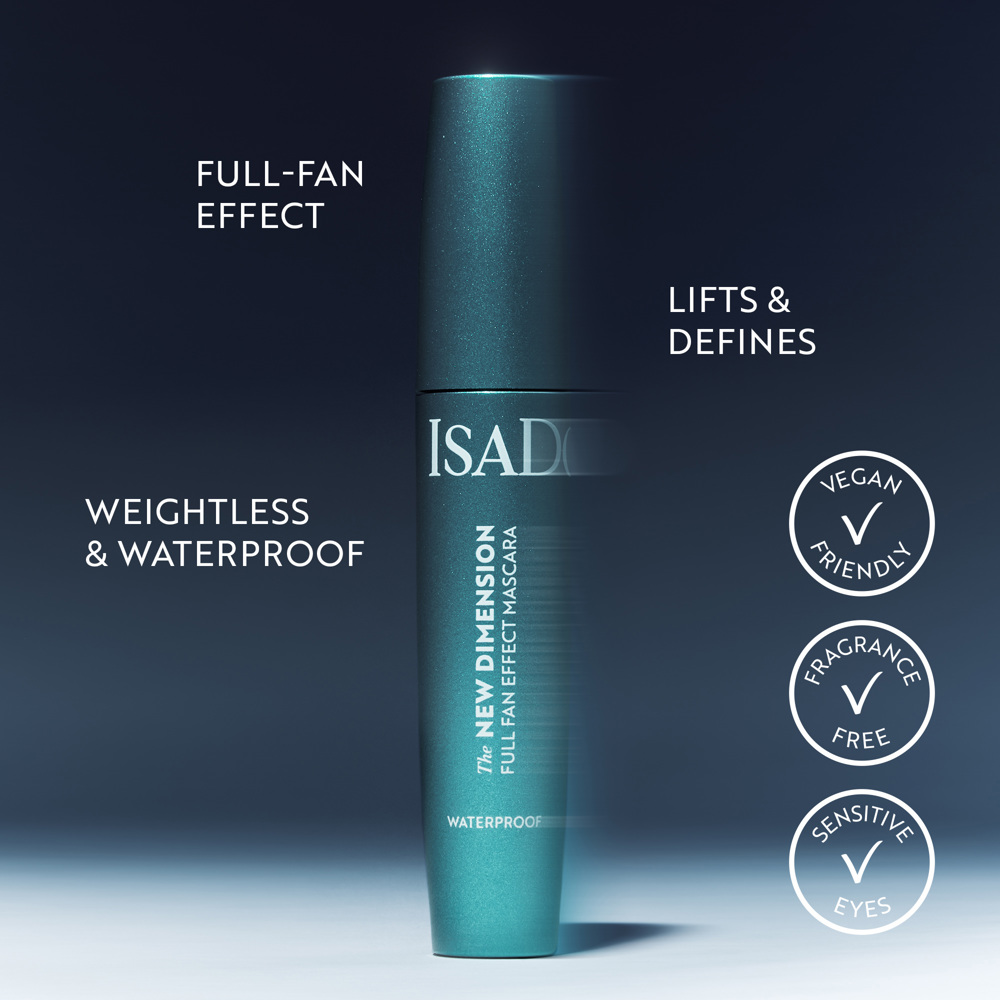 The New Dimension Waterproof Mascara, 01 Black