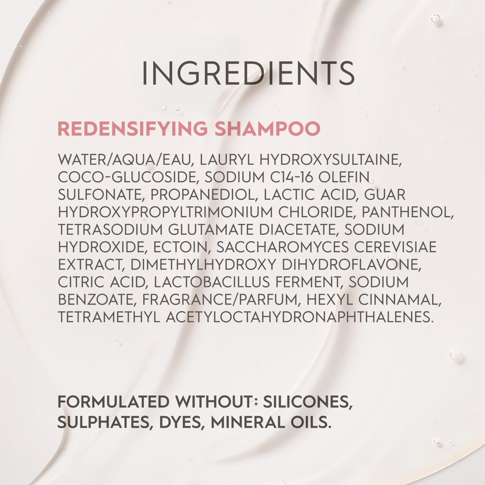 Redensifying Shampoo
