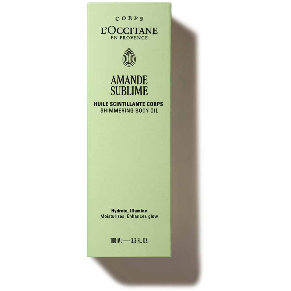 Amande Almond Shimmering Body Oil, 100ml