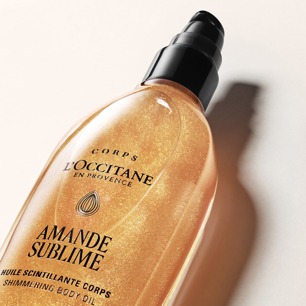 Amande Almond Shimmering Body Oil, 100ml