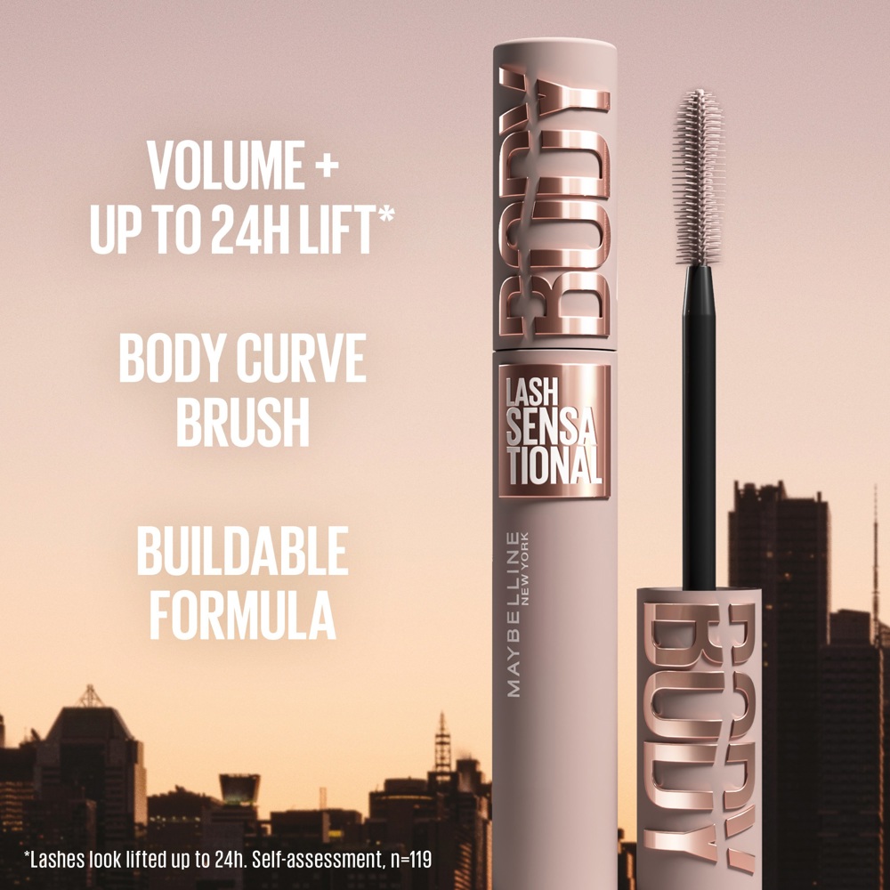 Lash Sensational Body Mascara, Very Black
