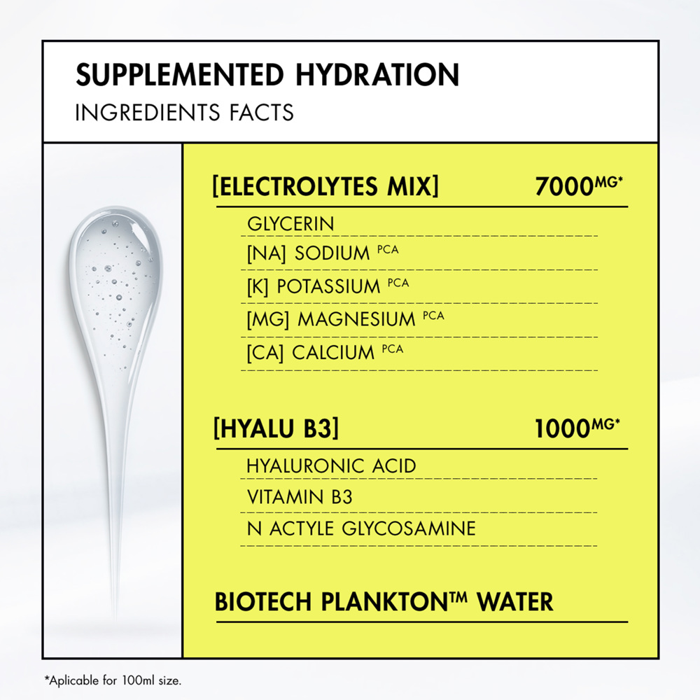 Aquasource+ Electrolyte Dewy Gel 100H, 100ml