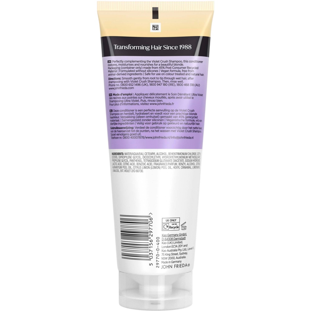 Violet Crush Purple Conditioner