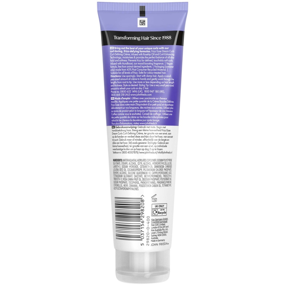 Frizz Ease Dream Curls Curl Defining Creme, 150ml