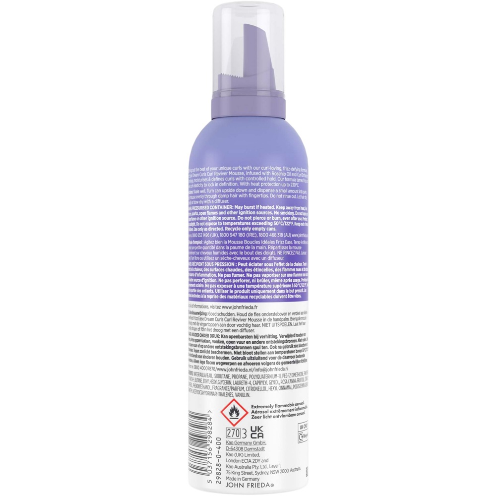 Frizz Ease Dream Curls Curl Reviver Mousse, 200ml