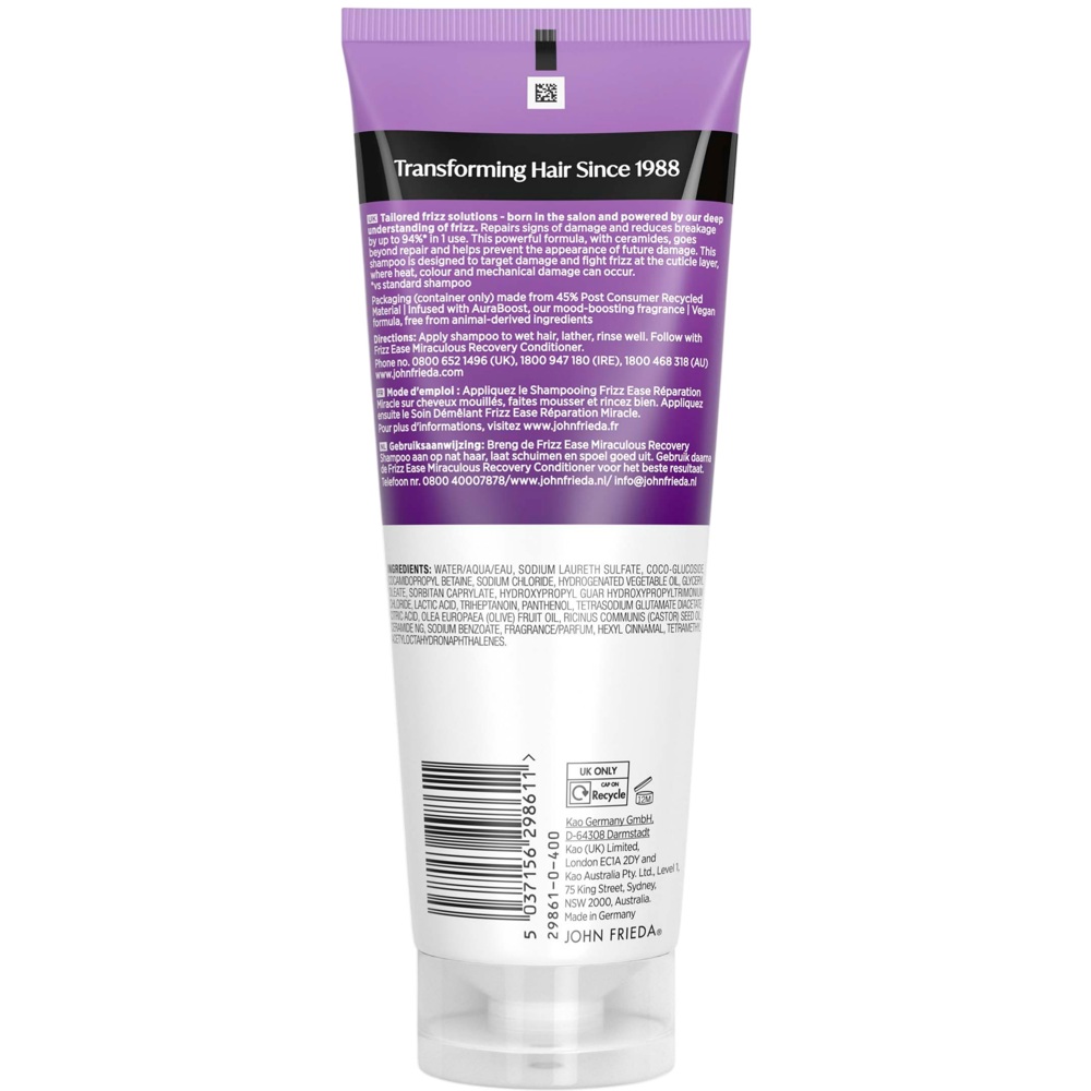 Frizz Ease Miraculous Recovery Shampoo