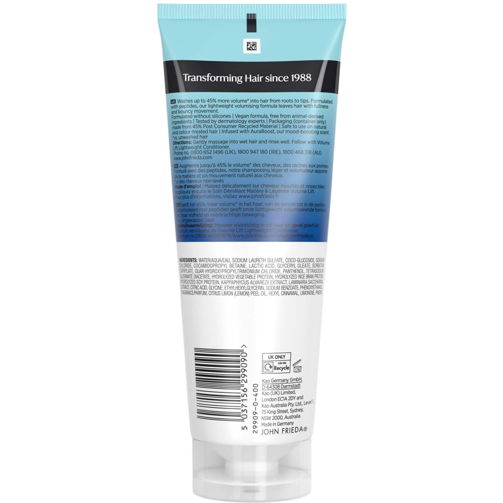 Volume Lift Lightweight Shampoo