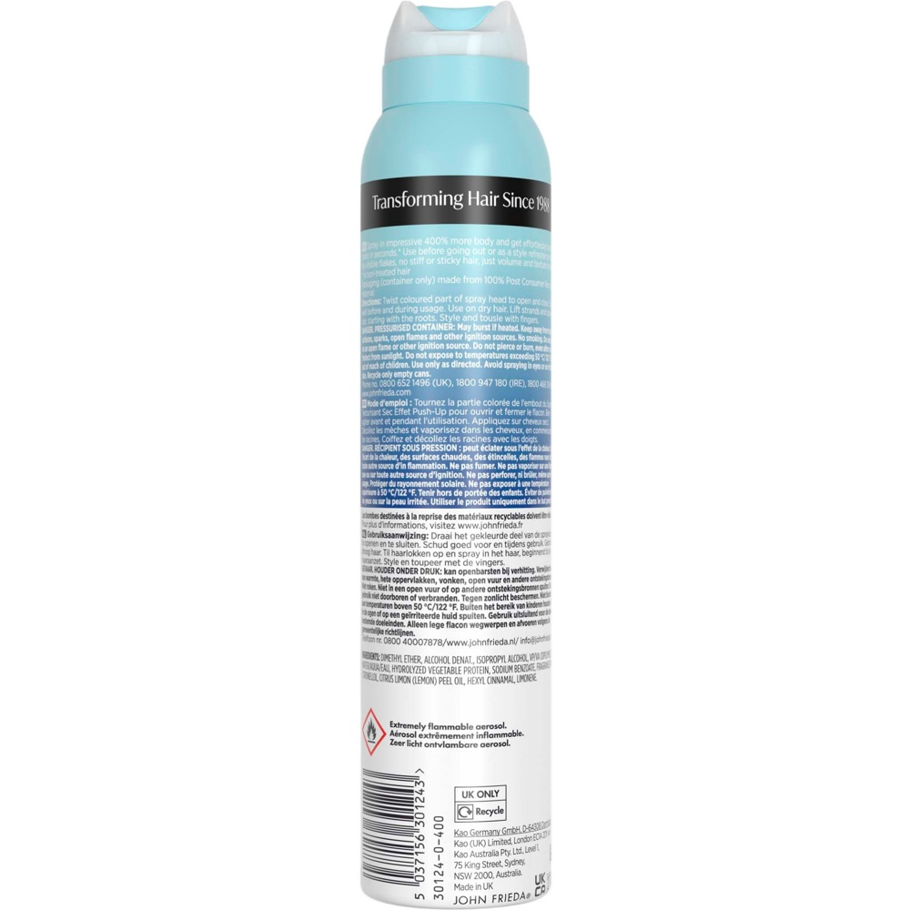 Volume Lift Push Up Dry Texture Spray, 200ml