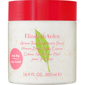 Green Tea Strawberry Basil Honey Drops Body Cream, 500ml