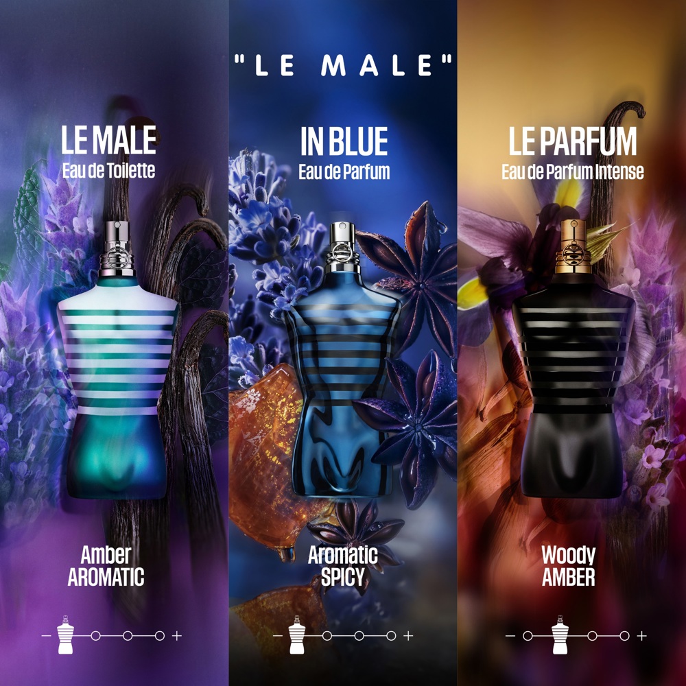 Le Male in Blue, EdP
