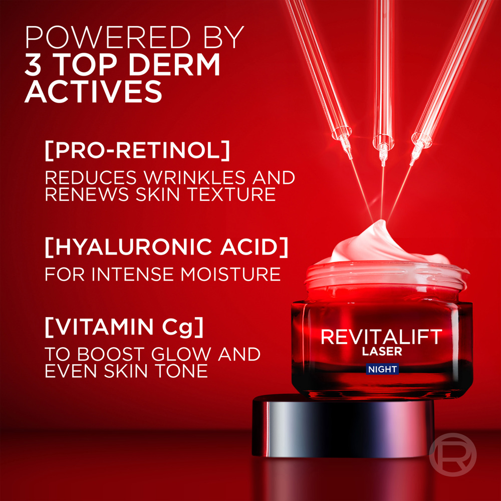 Revitalift Laser Renew Night Cream, 50ml