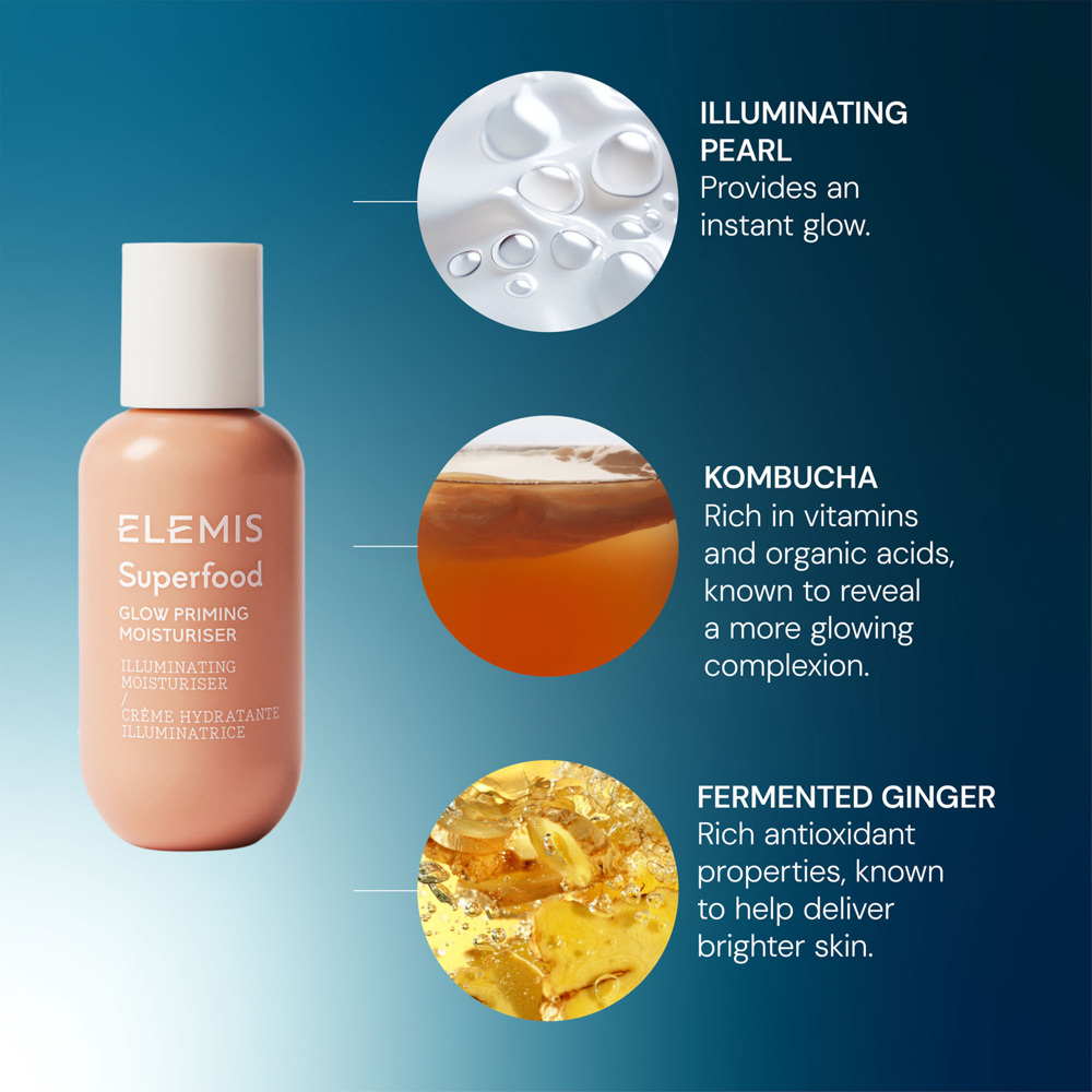 Superfood Glow Priming Moisturiser, 60ml