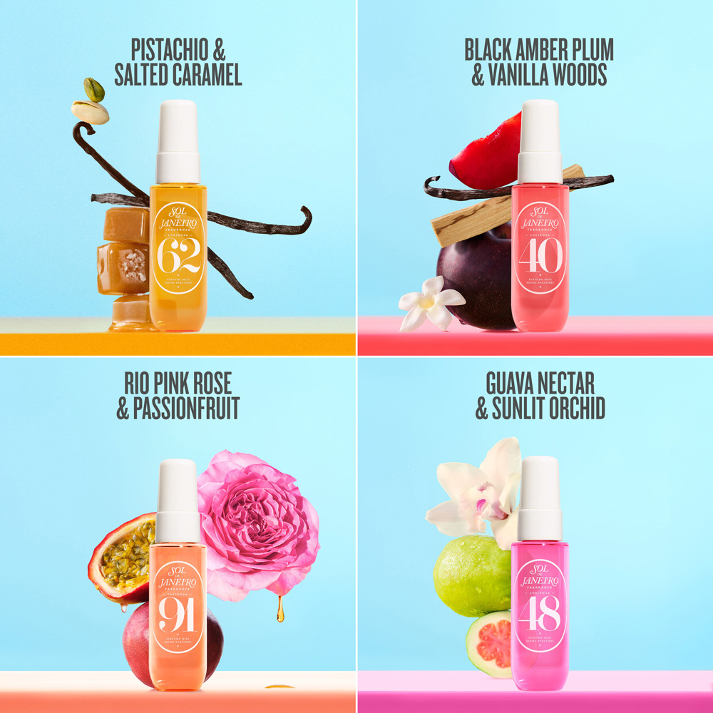 Ipanema Sunset Cheirosa Perfume Mist Kit, 4x30ml