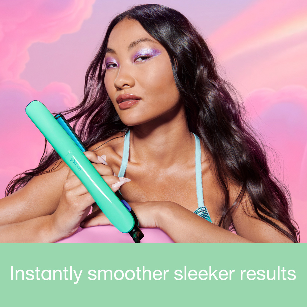 Gold Hair Straightener in Jelly Mint Limited Edition