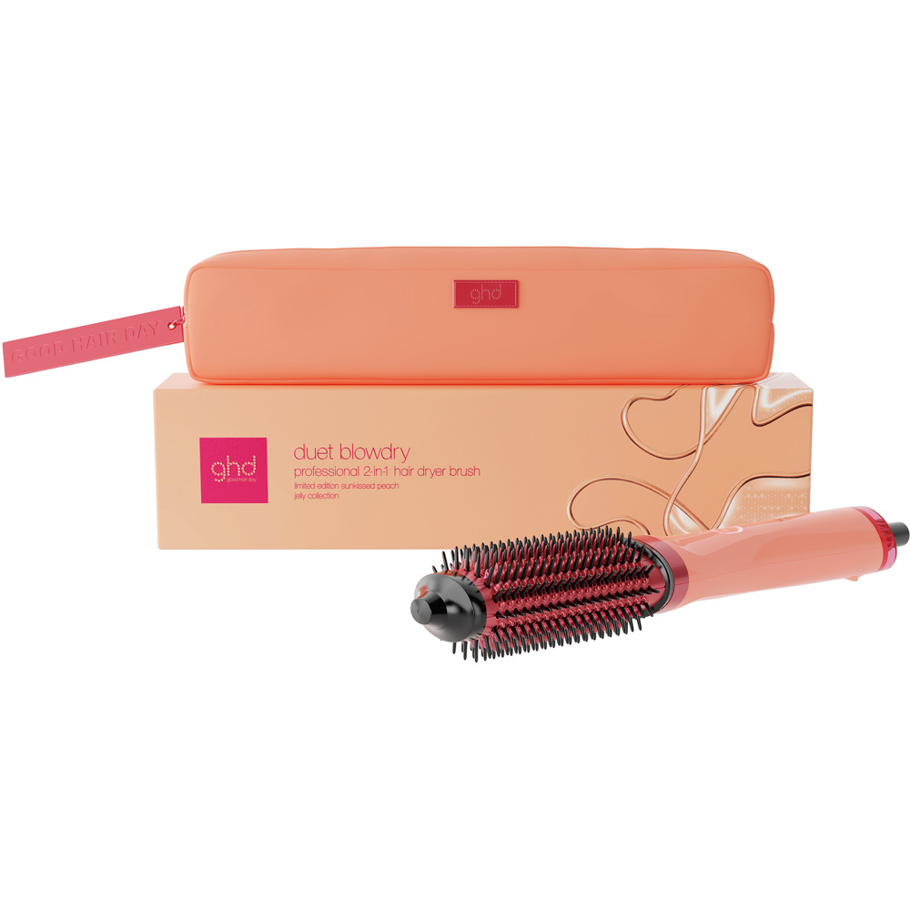 Duet Blow Dry - 2-in-1 Hair Dryer Brush in Sun-Kissed Peach Limited Edition