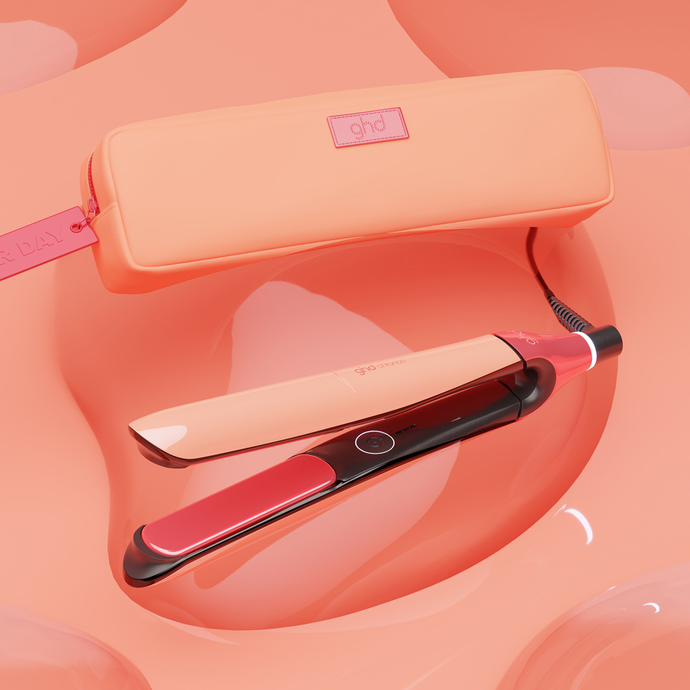 Chronos Hair Straightener in Sun-Kissed Peach Limited Edition