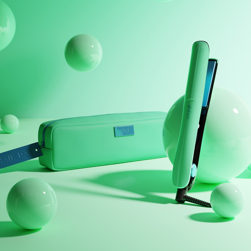Gold Hair Straightener in Jelly Mint Limited Edition