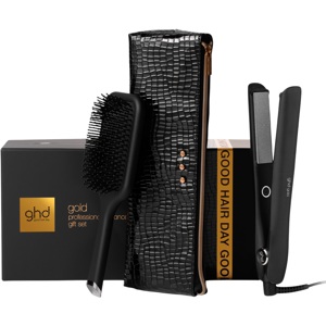 Gold Hair Straightener Gift Set