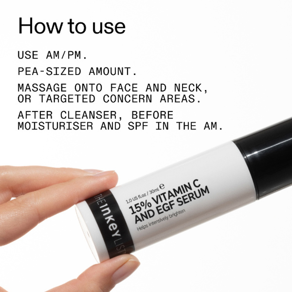 15% Vitamin C and EGF Serum, 30ml