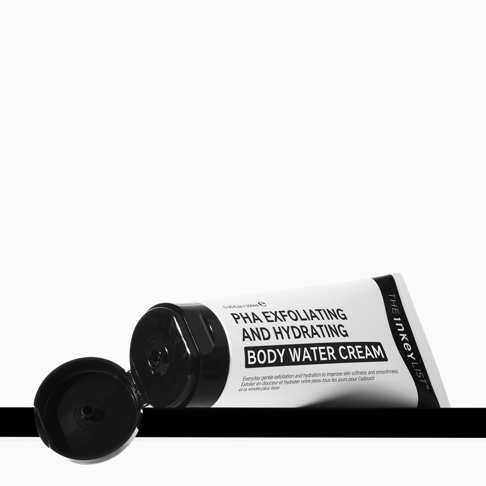 PHA Exfoliating and Hydrating Body Water Cream, 150ml