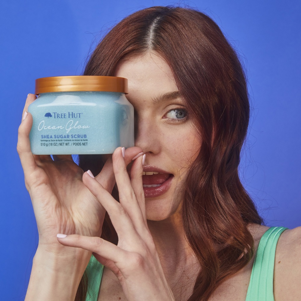 Shea Sugar Scrub Ocean Glow, 510g