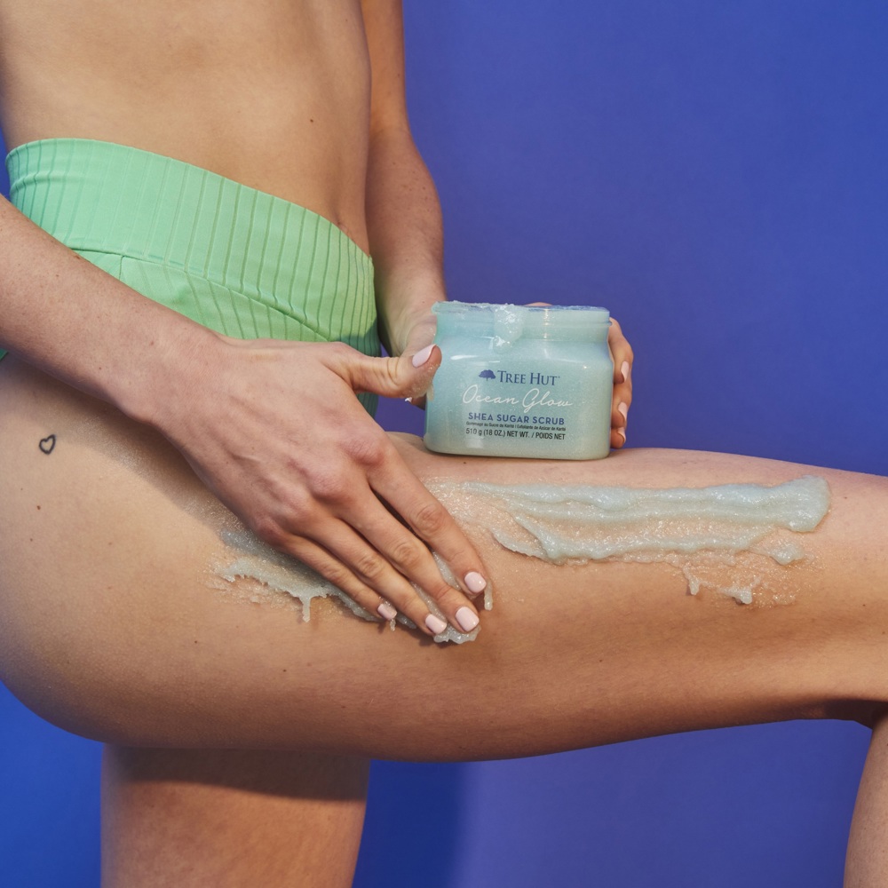 Shea Sugar Scrub Ocean Glow, 510g