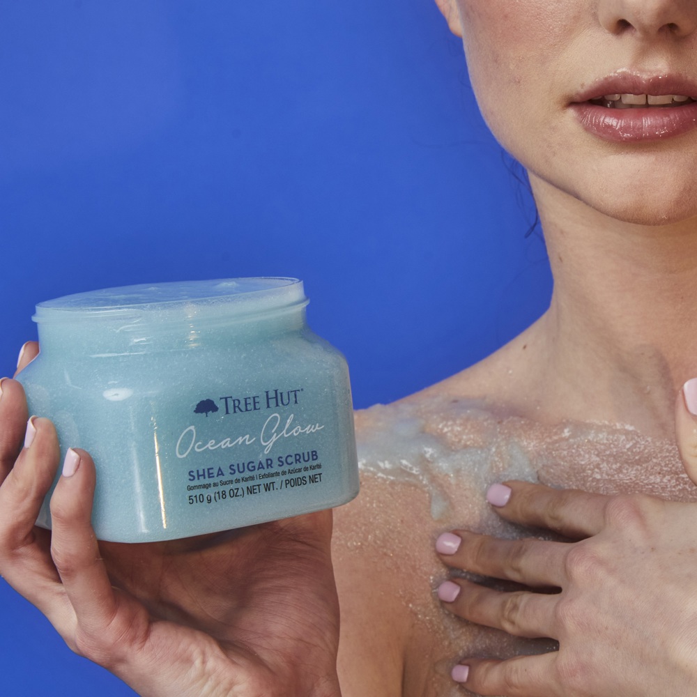 Shea Sugar Scrub Ocean Glow, 510g