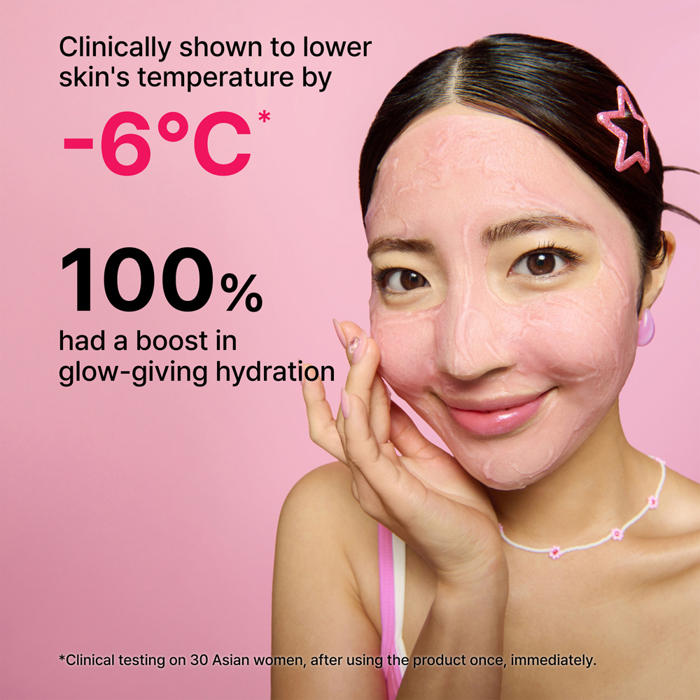 Cryo Sorbet Icy Facial Mask, 4-Pack