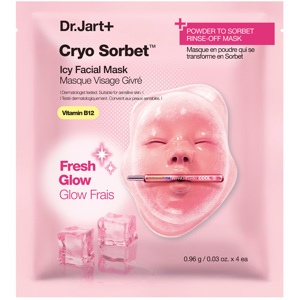 Cryo Sorbet Icy Facial Mask, 4-Pack