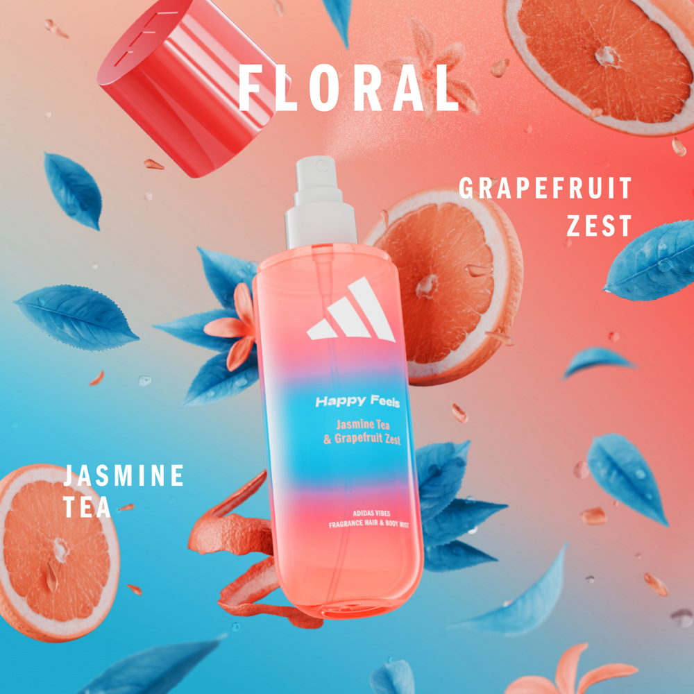 Vibes Happy Feels Body Mist, 150ml