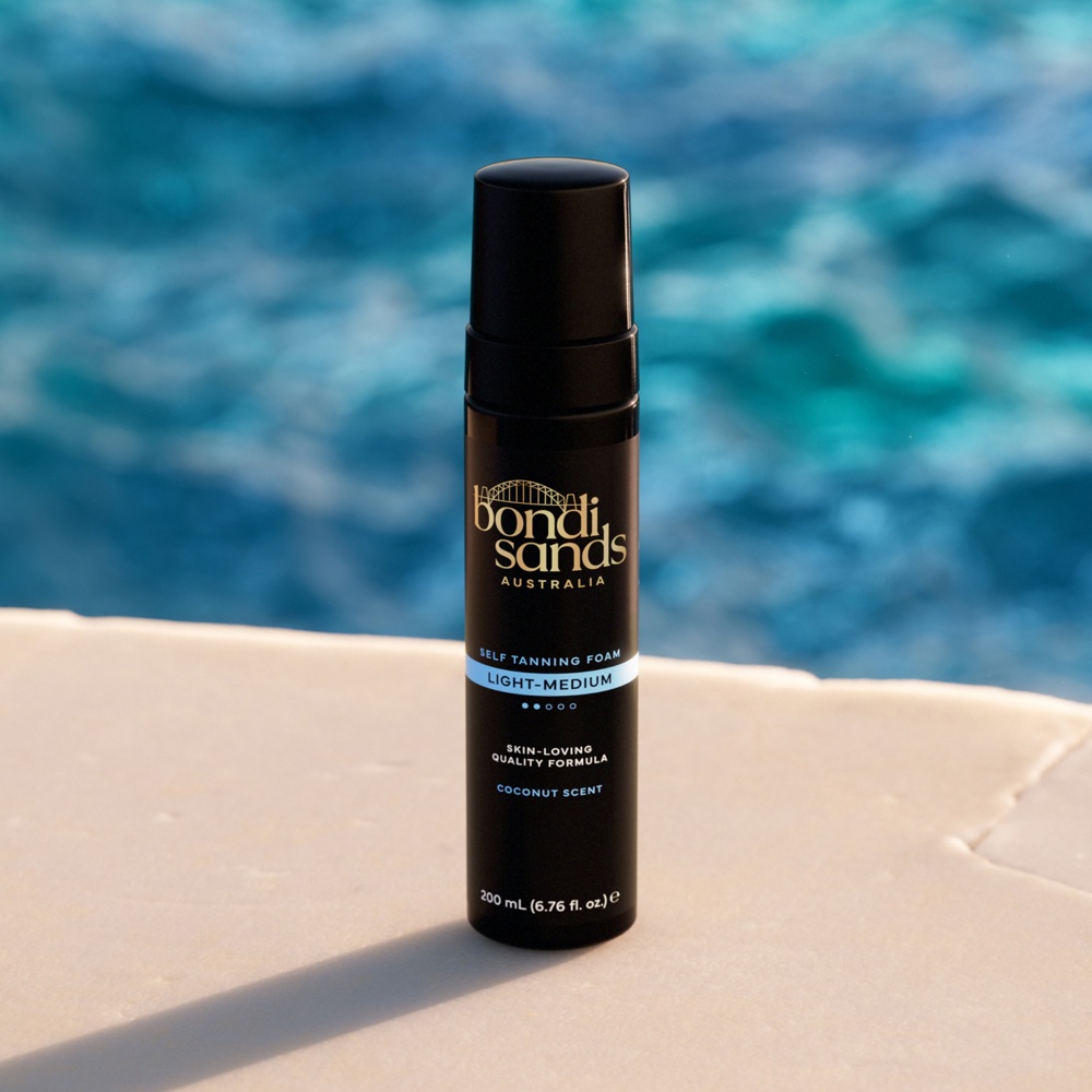 Self Tanning Foam Light Medium, 200ml